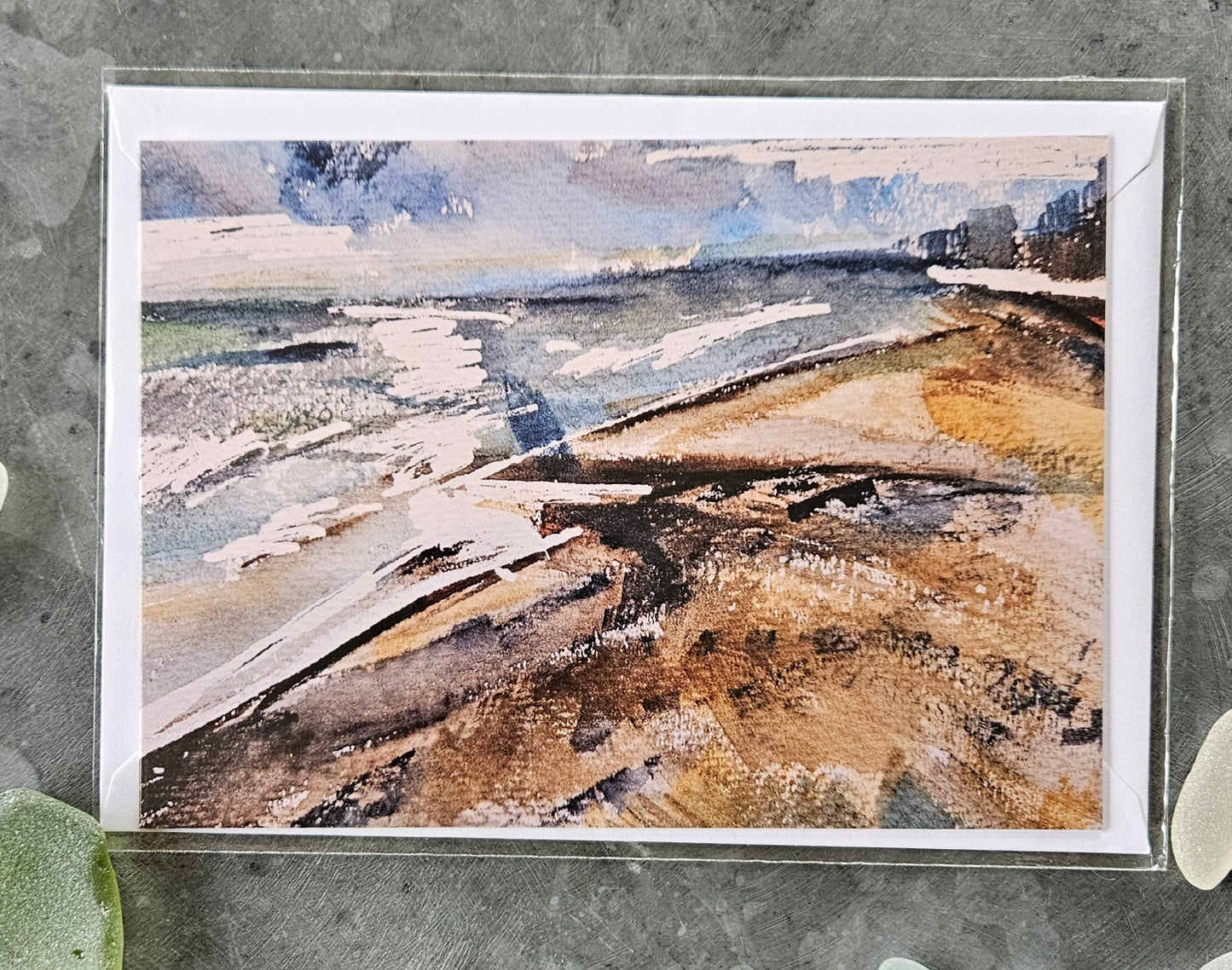 Beachy Greetings Card 🌊