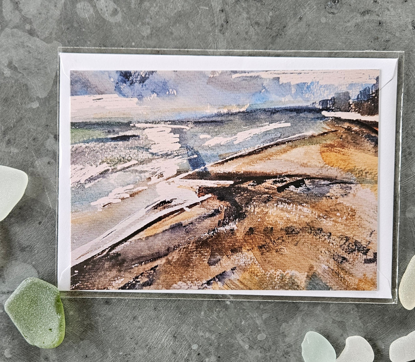 Beachy Greetings Card 🌊