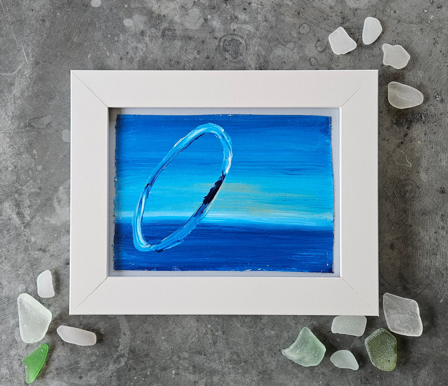 Blue Water Circle