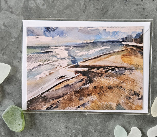 Beachy Greetings Card 🌊