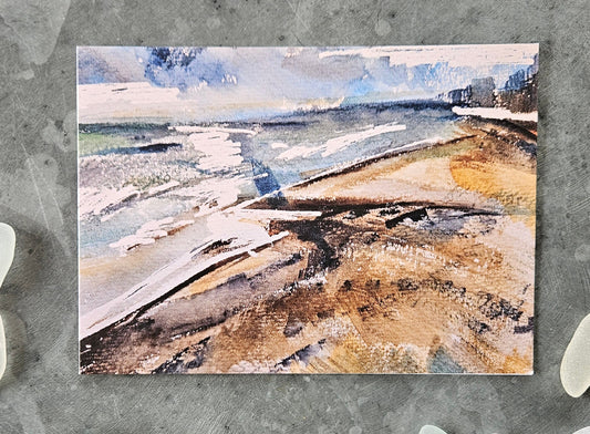 Beachy Greetings Card 🌊