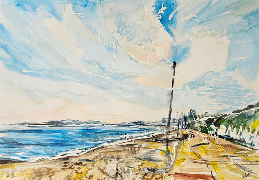 Sun on Bournemouth Beach
